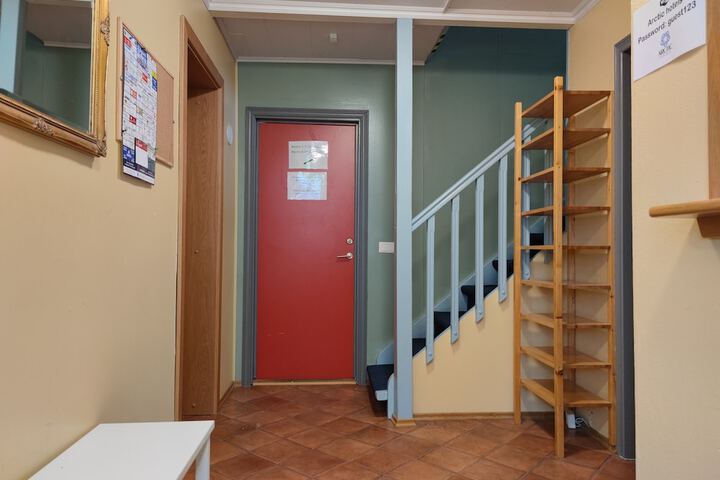 Interior entrance