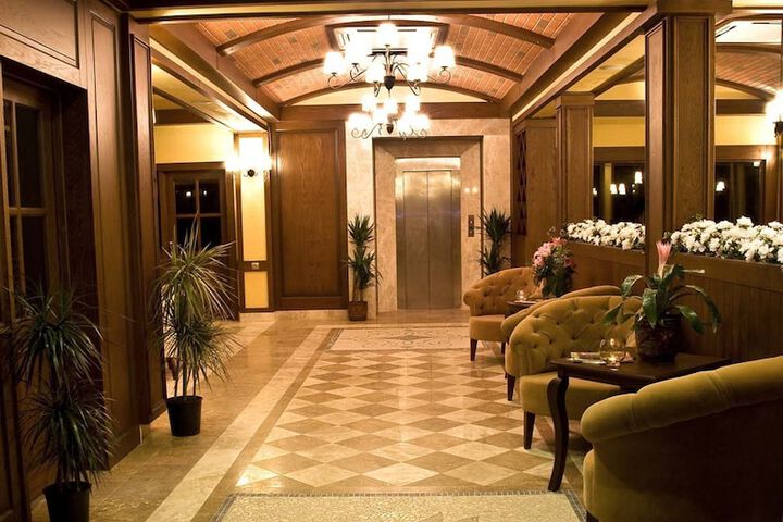 Interior entrance