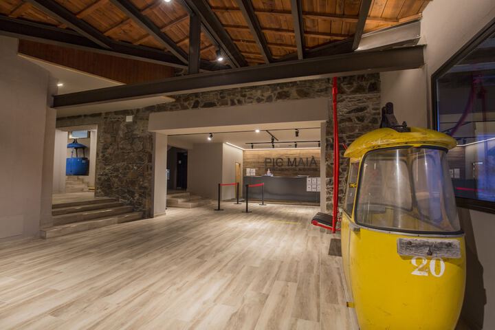 Interior entrance