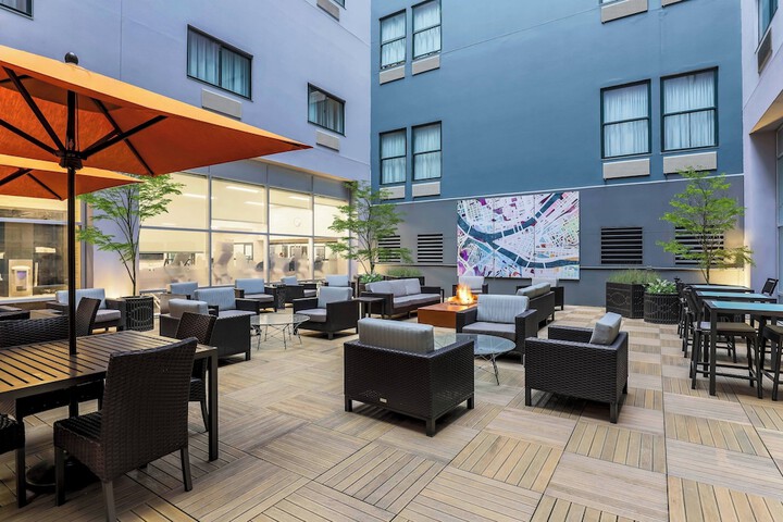 Courtyard view
