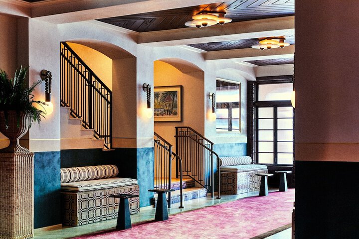 Lobby sitting area