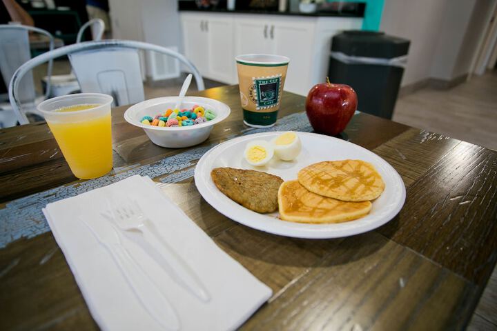 Breakfast area