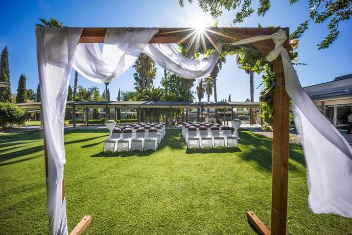Indoor wedding