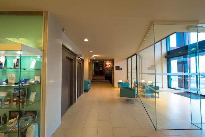 Interior entrance