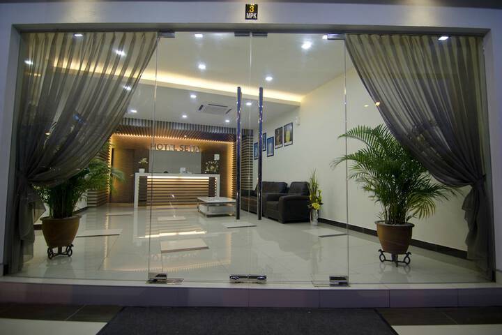 Interior entrance