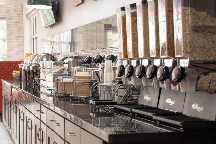 Breakfast area