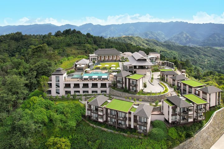 Exterior of Dusit Thani Himalayan Resort Dhulikhel Nepal