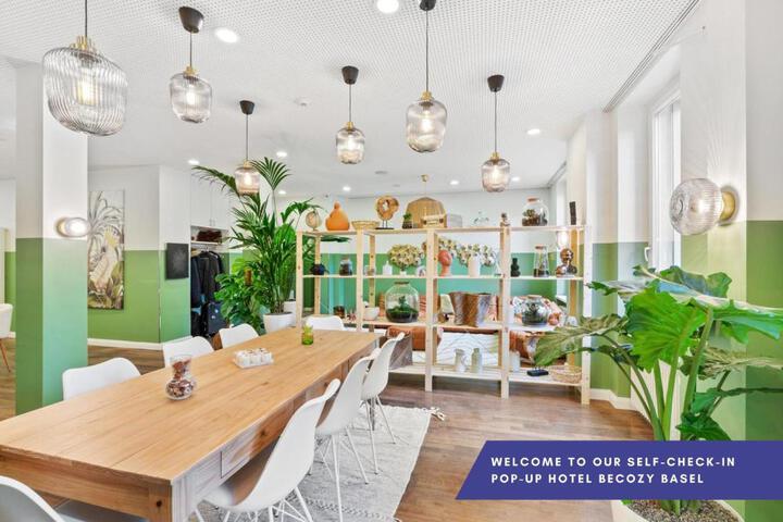 Becozy Self Check-in Pop-Up Hotel Basel