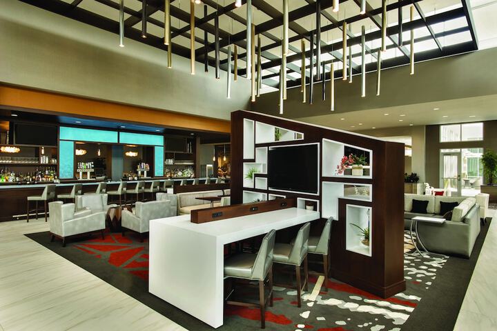 Lobby sitting area