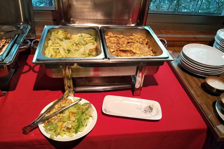 Breakfast buffet