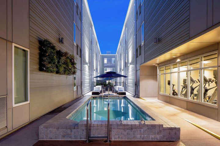 Courtyard view