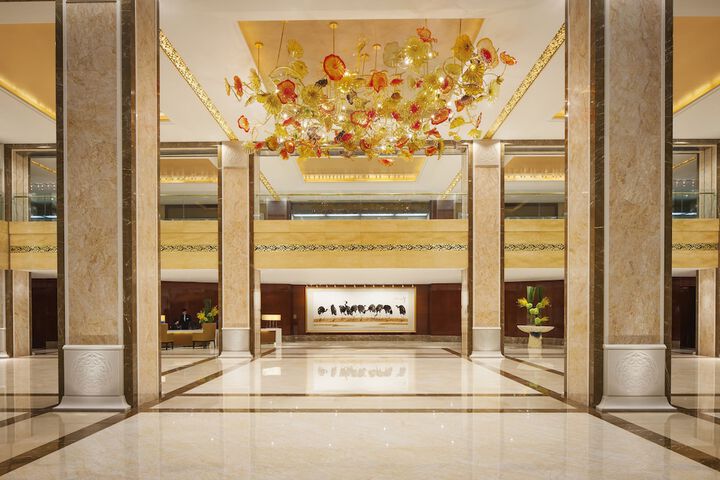 Interior entrance