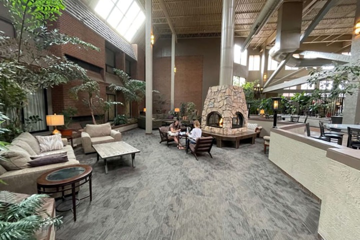 Lobby sitting area
