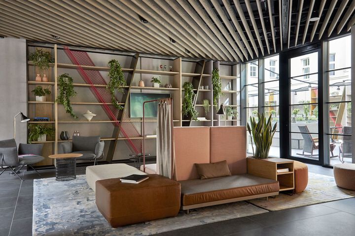 Lobby sitting area