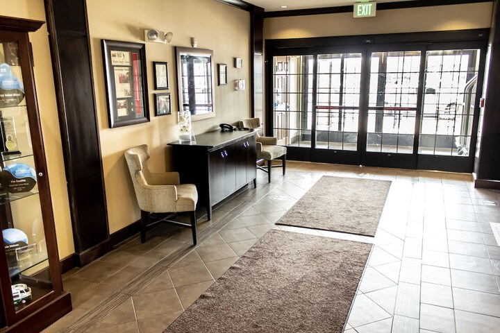 Interior entrance