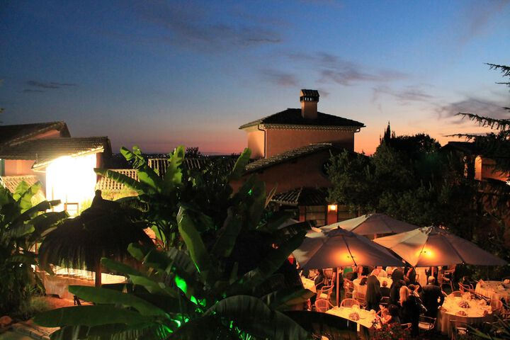 Front of property - evening/night