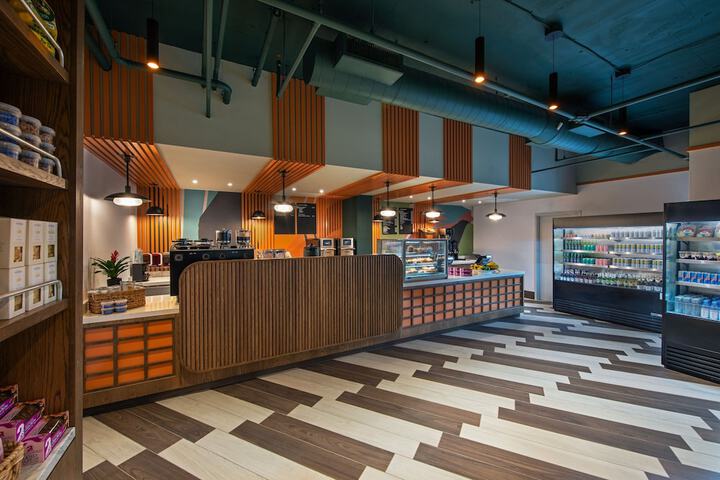 Breakfast area
