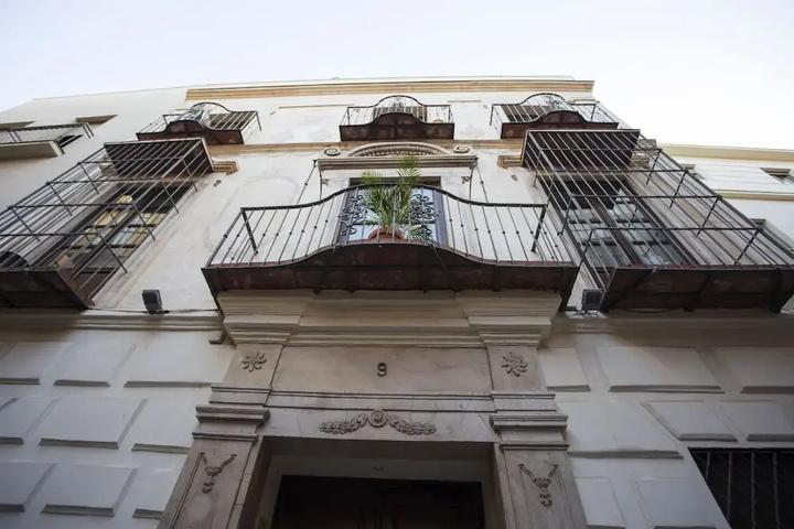 Exterior of The Blue Attic City Center