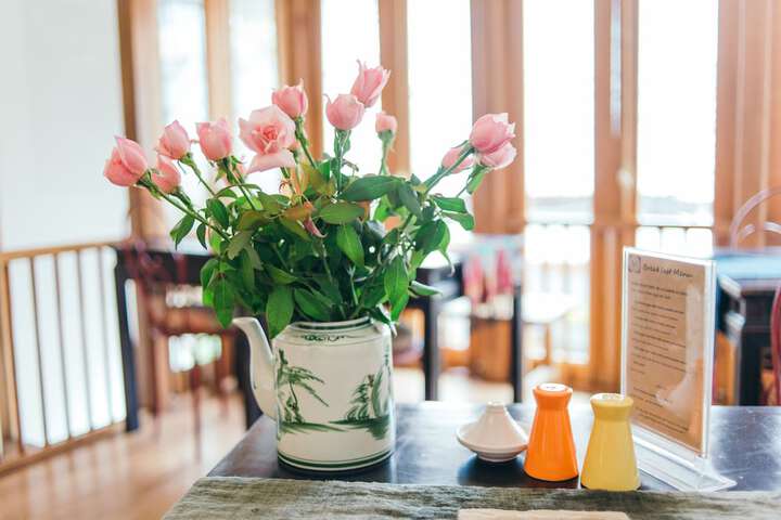 Breakfast area
