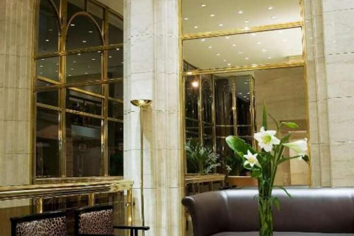 Interior entrance