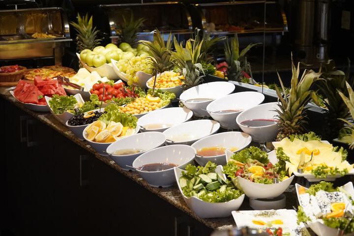 Breakfast buffet