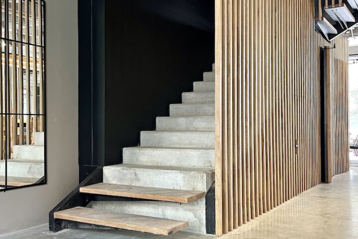 Interior entrance