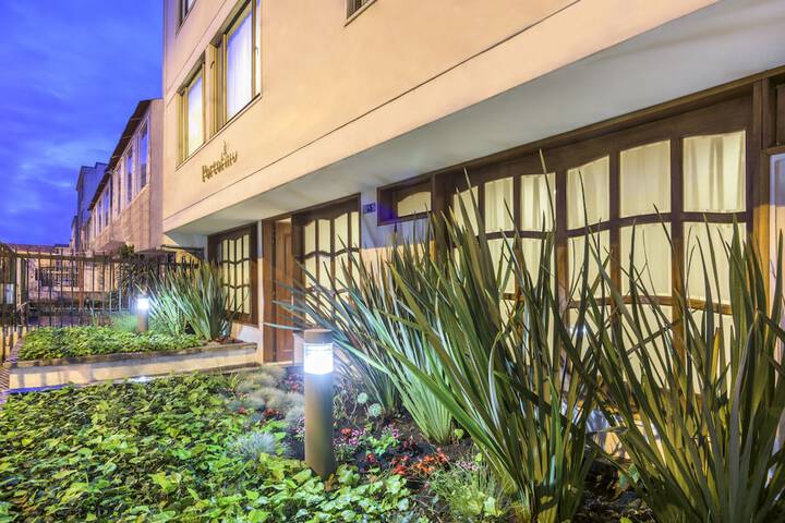 Front of property - evening/night