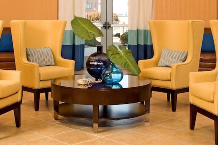 Lobby sitting area