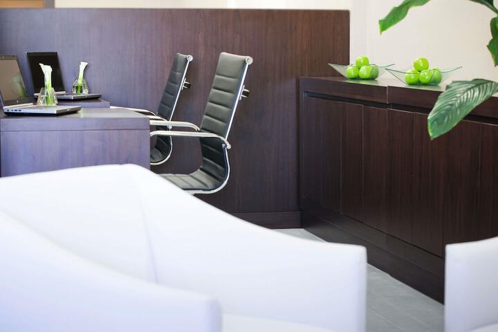 In-room business center