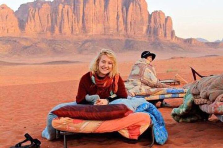 Wadi rum under stars