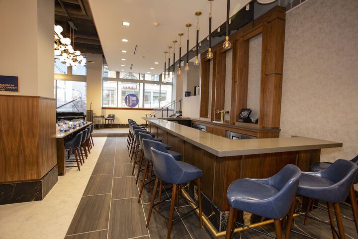 Breakfast area