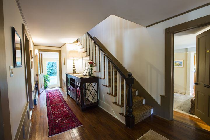 Interior entrance