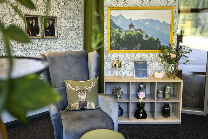 Lobby sitting area