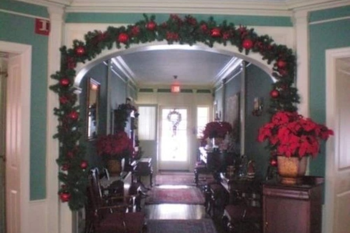 Interior entrance