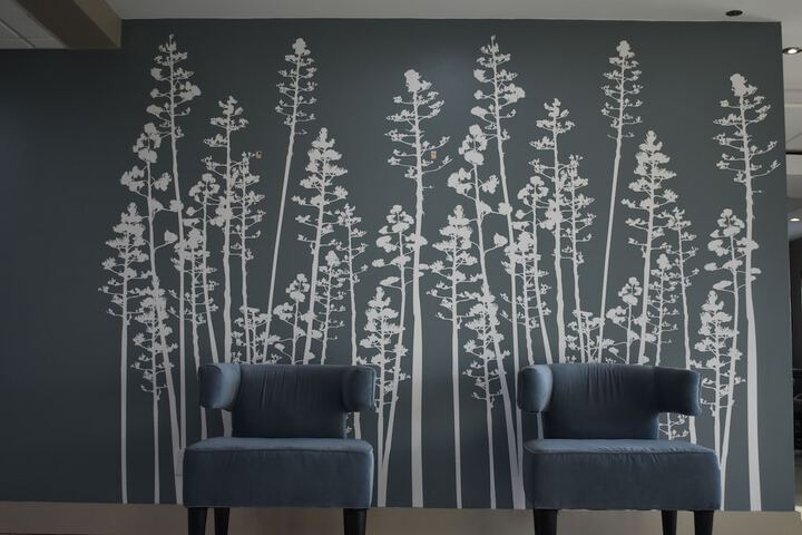Lobby sitting area