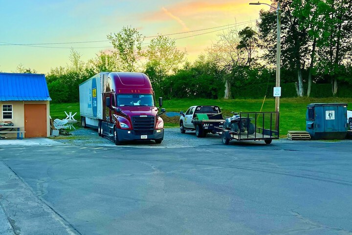 RV or truck parking