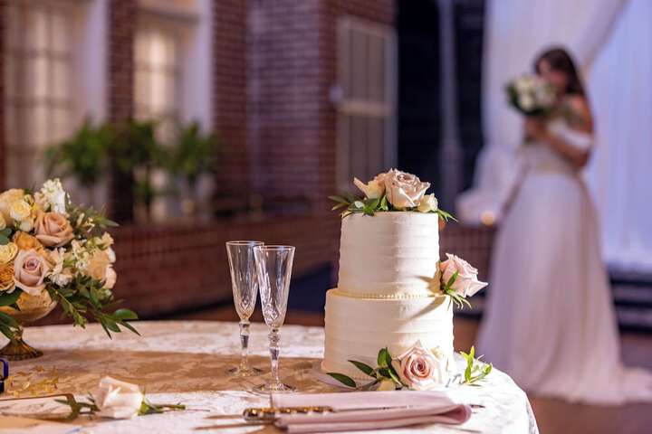 Indoor wedding