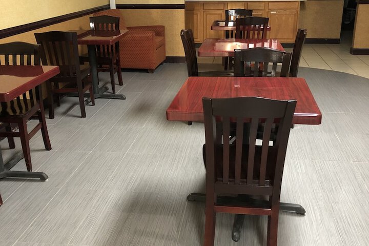 Breakfast area