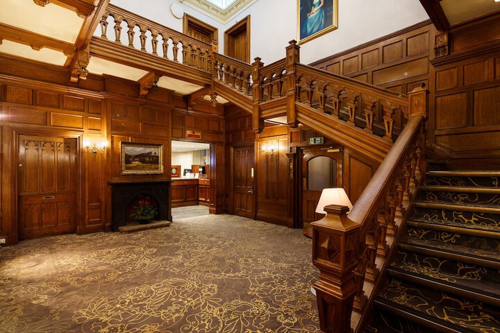 Interior entrance