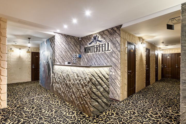 Image of Winterfell on Tretyakovskaya