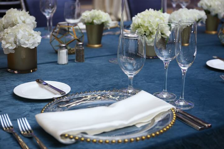 Indoor wedding