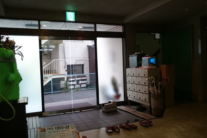 Interior entrance