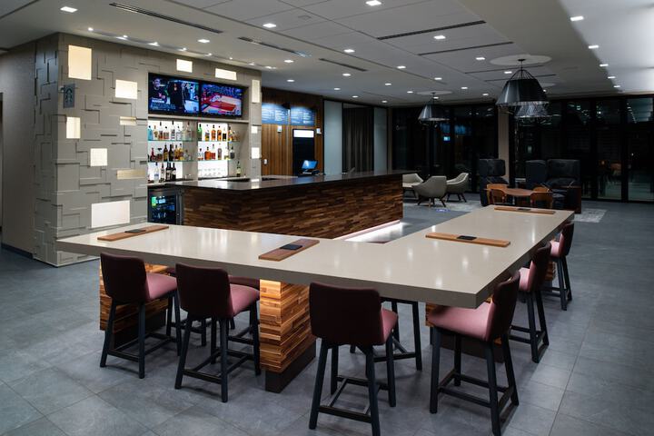 Breakfast area