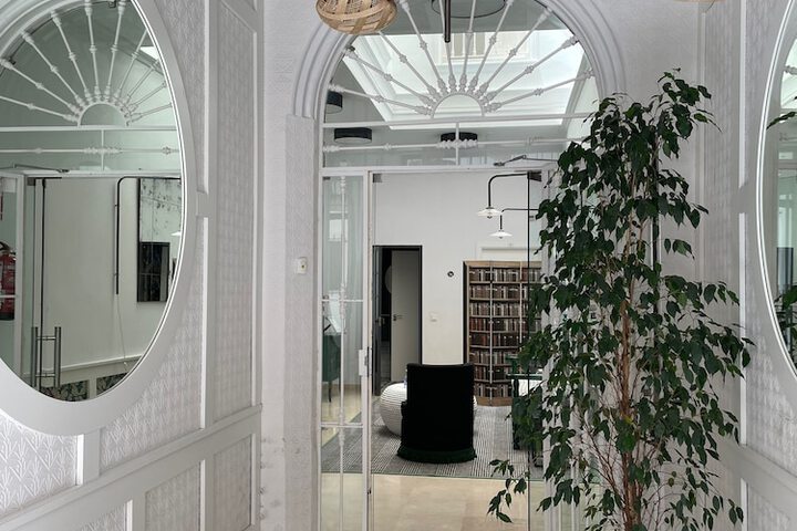 Interior entrance