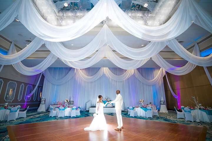 Indoor wedding