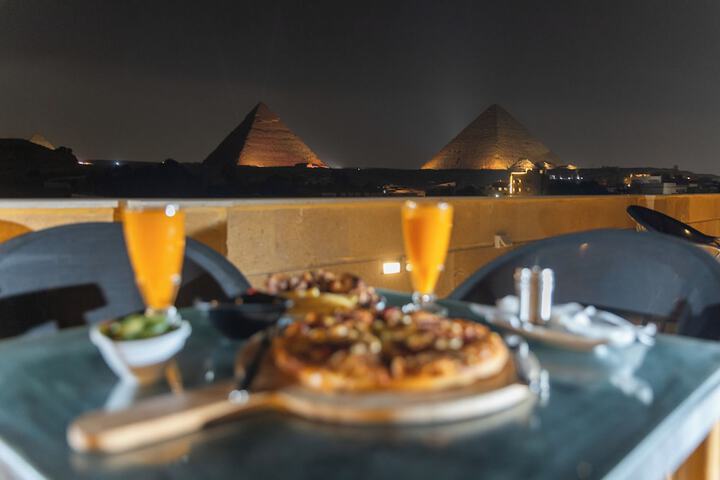 Pyramids Land View