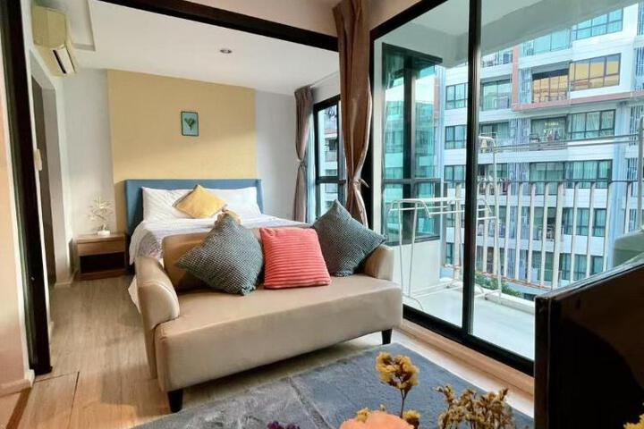 中央公寓 1 bed & Twin beds