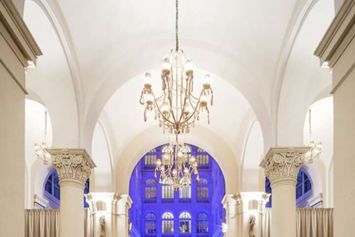 Interior entrance