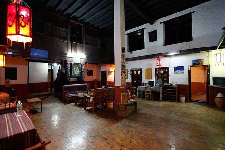 Interior entrance