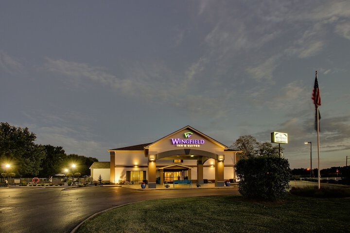 Front of property - evening/night